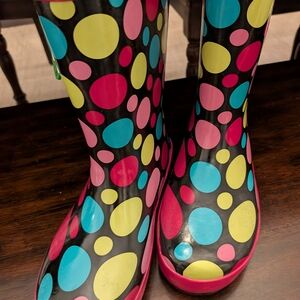 Western Chief Colorful Polka Dot Rain Boots